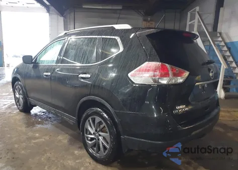 2016 Nissan Rogue Sl z USA, uszkodzony, nr VIN 5N1AT2MV1GC762867